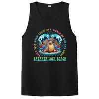 Gods Rock Solid Truth In A World Breaker Rock Beach Vbs 2024 Gift PosiCharge Competitor Tank