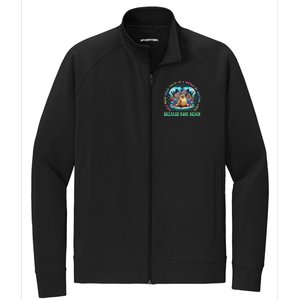 Gods Rock Solid Truth In A World Breaker Rock Beach Vbs 2024 Gift Stretch Full-Zip Cadet Jacket