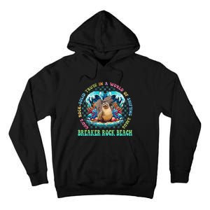 Gods Rock Solid Truth In A World Breaker Rock Beach Vbs 2024 Gift Tall Hoodie