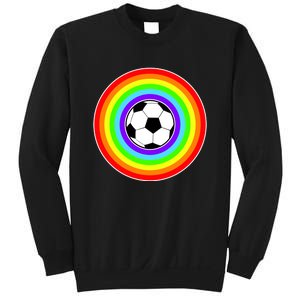 Grant Rainbow Soccer Ball Wahl World Tribute Sweatshirt