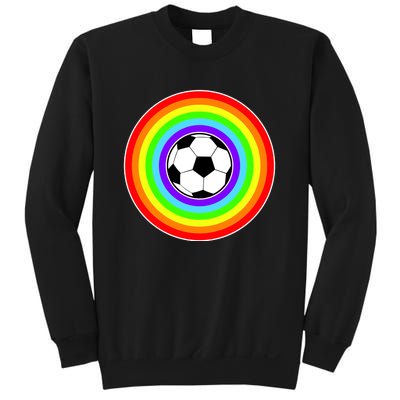 Grant Rainbow Soccer Ball Wahl World Tribute Sweatshirt