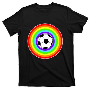 Grant Rainbow Soccer Ball Wahl World Tribute T-Shirt