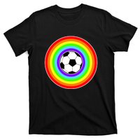 Grant Rainbow Soccer Ball Wahl World Tribute T-Shirt