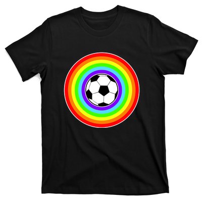 Grant Rainbow Soccer Ball Wahl World Tribute T-Shirt