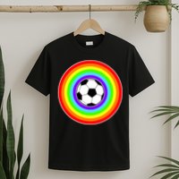 Grant Rainbow Soccer Ball Wahl World Tribute T-Shirt