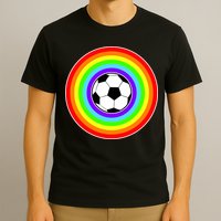 Grant Rainbow Soccer Ball Wahl World Tribute T-Shirt