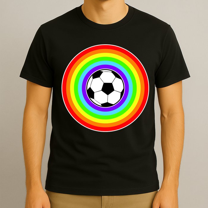 Grant Rainbow Soccer Ball Wahl World Tribute T-Shirt