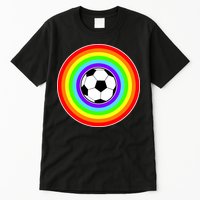 Grant Rainbow Soccer Ball Wahl World Tribute Tall T-Shirt