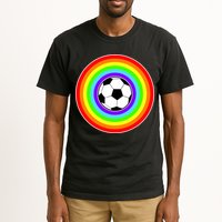 Grant Rainbow Soccer Ball Wahl World Tribute Tall T-Shirt