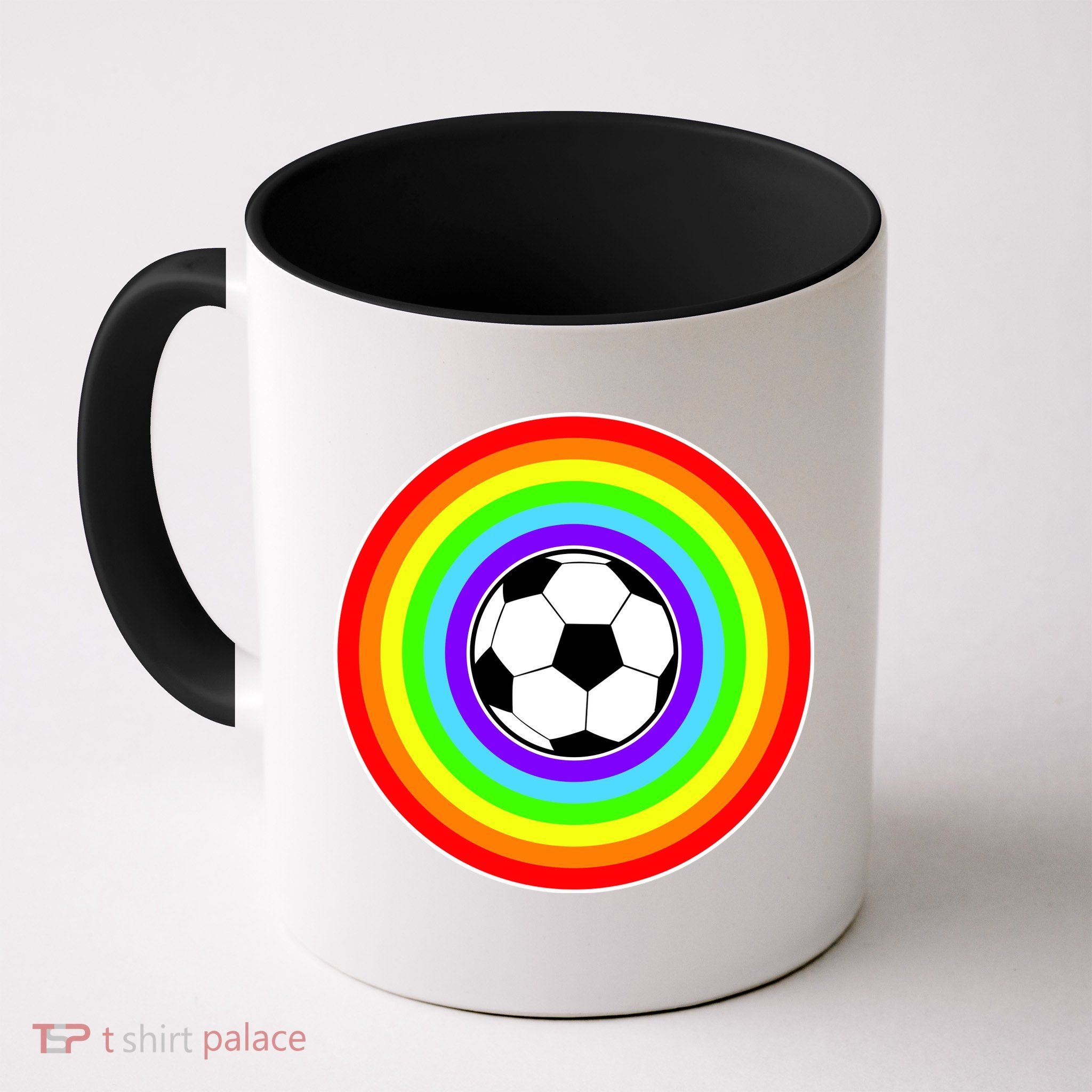 Grant Rainbow Soccer Ball Wahl World Tribute Coffee Mug