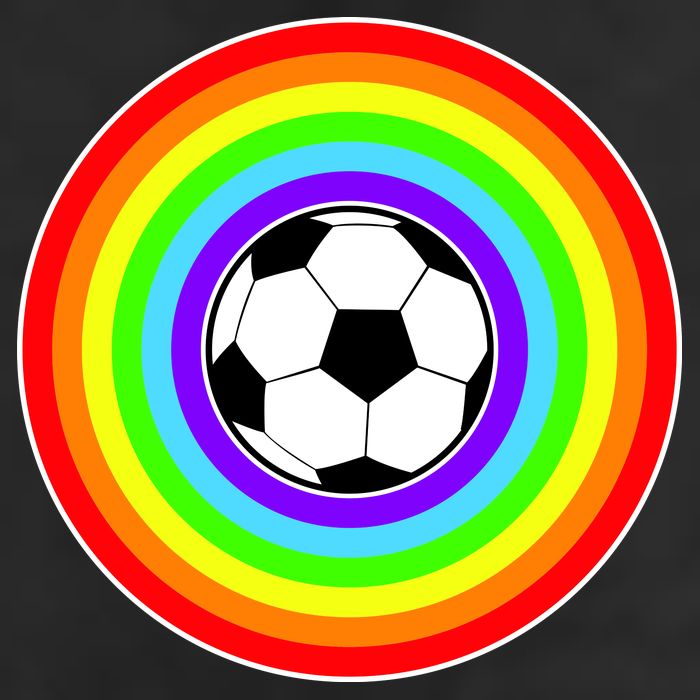 Grant Rainbow Soccer Ball Wahl World Tribute Beanie
