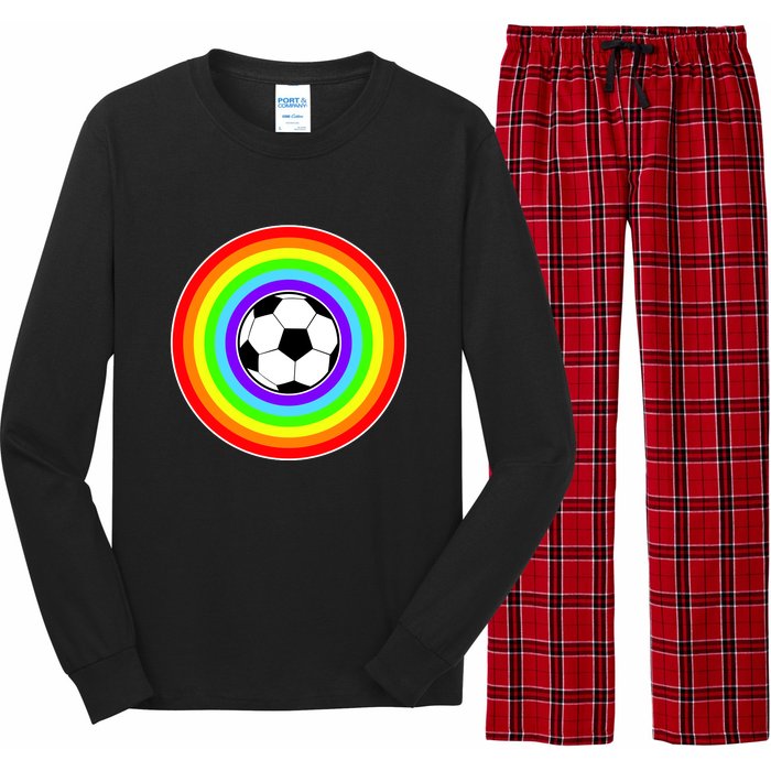 Grant Rainbow Soccer Ball Wahl World Tribute Long Sleeve Pajama Set