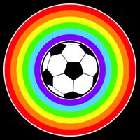 Grant Rainbow Soccer Ball Wahl World Tribute Baby Bodysuit