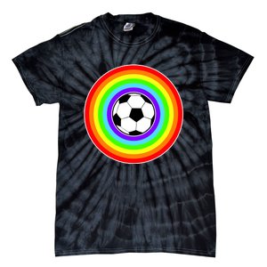 Grant Rainbow Soccer Ball Wahl World Tribute Tie-Dye T-Shirt