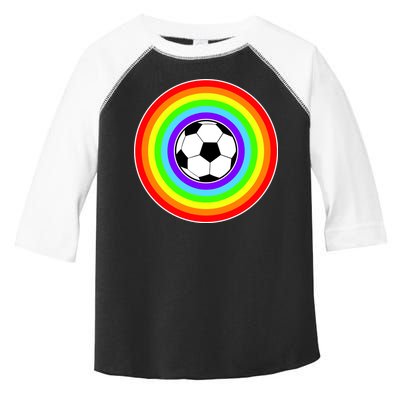 Grant Rainbow Soccer Ball Wahl World Tribute Toddler Fine Jersey T-Shirt
