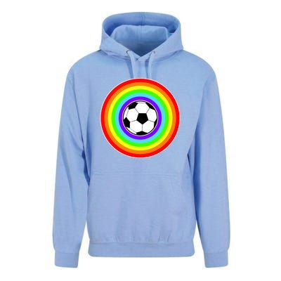 Grant Rainbow Soccer Ball Wahl World Tribute Unisex Surf Hoodie