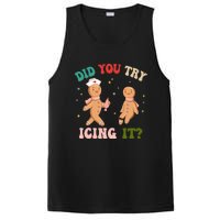 Groovy Retro School Nurse Christmas Did You Try Icing It PosiCharge Competitor Tank