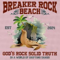 GodS Rock Solid Retro Breaker Rock Beach Vbs 2024 25L Jumbo Tote