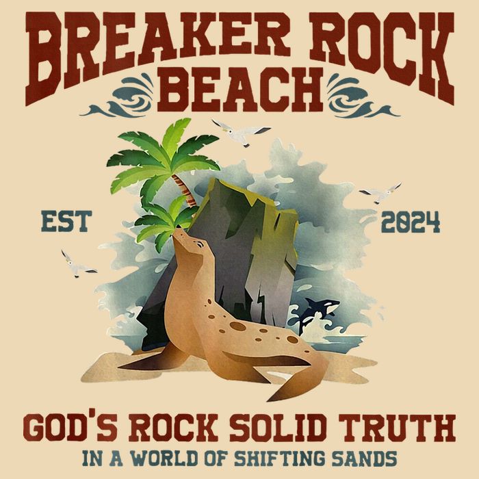 GodS Rock Solid Retro Breaker Rock Beach Vbs 2024 Bag