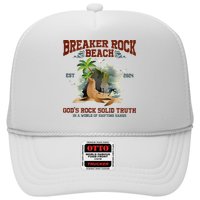 GodS Rock Solid Retro Breaker Rock Beach Vbs 2024 Hat
