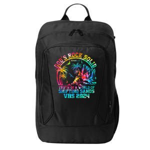 Gods Rock Solid Breaker Rock Beach Vbs 2024 Christian City Backpack