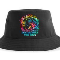 Gods Rock Solid Breaker Rock Beach Vbs 2024 Christian Sustainable Bucket Hat