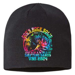 Gods Rock Solid Breaker Rock Beach Vbs 2024 Christian Sustainable Beanie