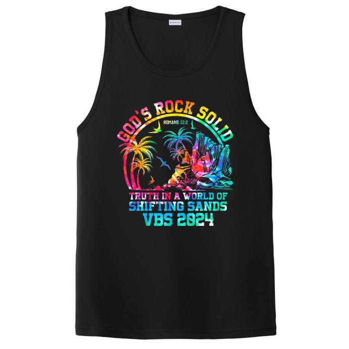 Gods Rock Solid Breaker Rock Beach Vbs 2024 Christian PosiCharge Competitor Tank