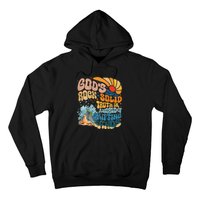 GodS Rock Solid Breaker Rock Beach Vbs 2024 Christian Hoodie