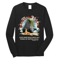 GodS Rock Solid Breaker Rock Beach Vbs 2024 Christian Long Sleeve Shirt