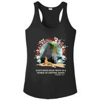 GodS Rock Solid Breaker Rock Beach Vbs 2024 Christian Ladies PosiCharge Competitor Racerback Tank