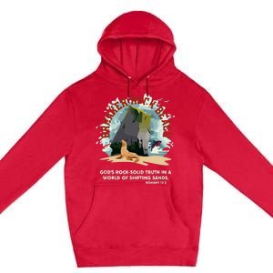 GodS Rock Solid Breaker Rock Beach Vbs 2024 Christian Premium Pullover Hoodie