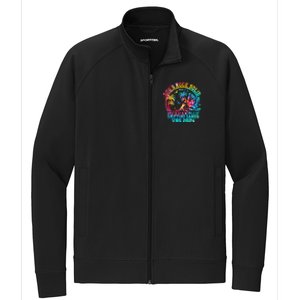 Gods Rock Solid Breaker Rock Beach Vbs 2024 Christian Stretch Full-Zip Cadet Jacket