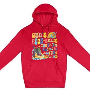 GodS Rock Solid Breaker Rock Beach Vbs 2024 Christian Trending Design Premium Pullover Hoodie