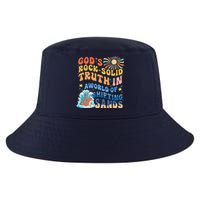 GodS Rock Solid Breaker Rock Beach Vbs 2024 Christian Cool Comfort Performance Bucket Hat