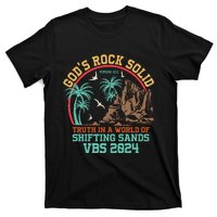 GodS Rock Solid Truth In A World Of Shifting Sands Vacation T-Shirt