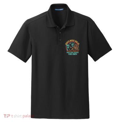 GodS Rock Solid Truth In A World Of Shifting Sands Vacation Dry Zone Grid Polo