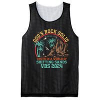 GodS Rock Solid Truth In A World Of Shifting Sands Vacation Mesh Reversible Basketball Jersey Tank