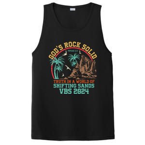 GodS Rock Solid Truth In A World Of Shifting Sands Vacation PosiCharge Competitor Tank