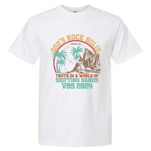 GodS Rock Solid Truth In A World Of Shifting Sands Vacation Garment-Dyed Heavyweight T-Shirt