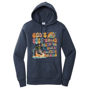 GodS Rock Solid Breaker Rock Beach Vbs 2024 Christian Gift Women's Pullover Hoodie