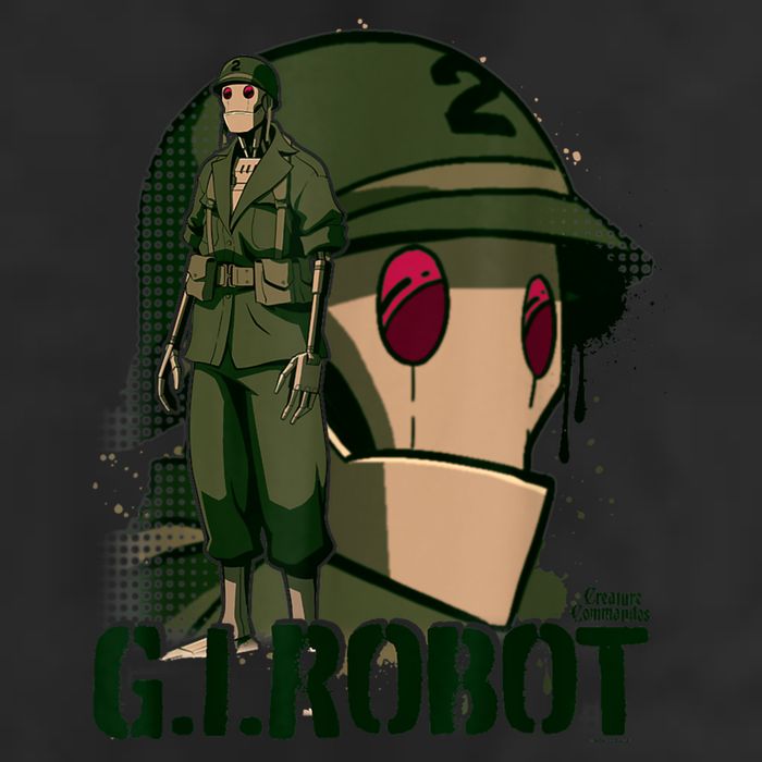 G.I. Robot Showcase 7 Panel Mesh Trucker Snapback Hat