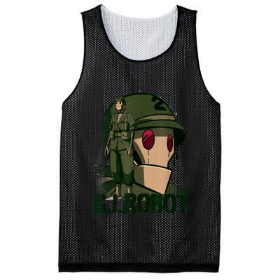 G.I. Robot Showcase Mesh Reversible Basketball Jersey Tank