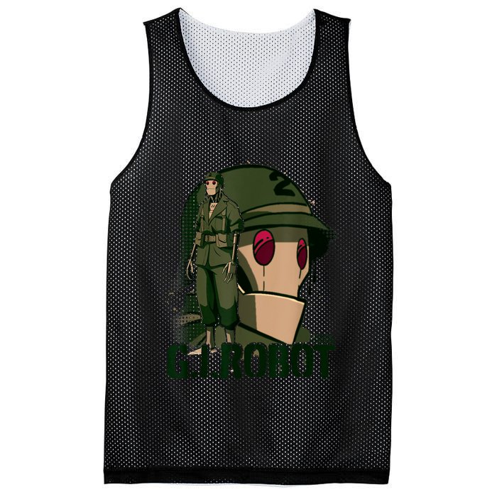 G.I. Robot Showcase Mesh Reversible Basketball Jersey Tank