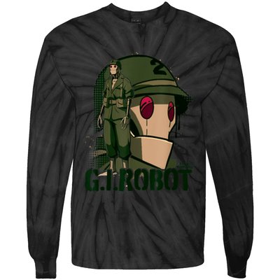 G.I. Robot Showcase Tie-Dye Long Sleeve Shirt
