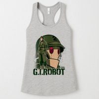 G.I. Robot Showcase Womens Tank Top