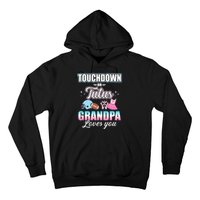 Gender Reveal Touchdowns Tutus Grandpa Matching Baby Party Hoodie