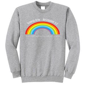 Genesis Revelation Taking The Rainbow Back Tall Sweatshirt