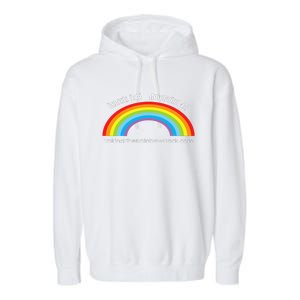 Genesis Revelation Taking The Rainbow Back Garment-Dyed Fleece Hoodie