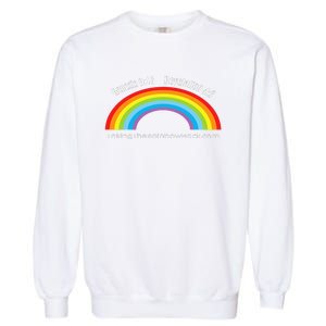 Genesis Revelation Taking The Rainbow Back Garment-Dyed Sweatshirt